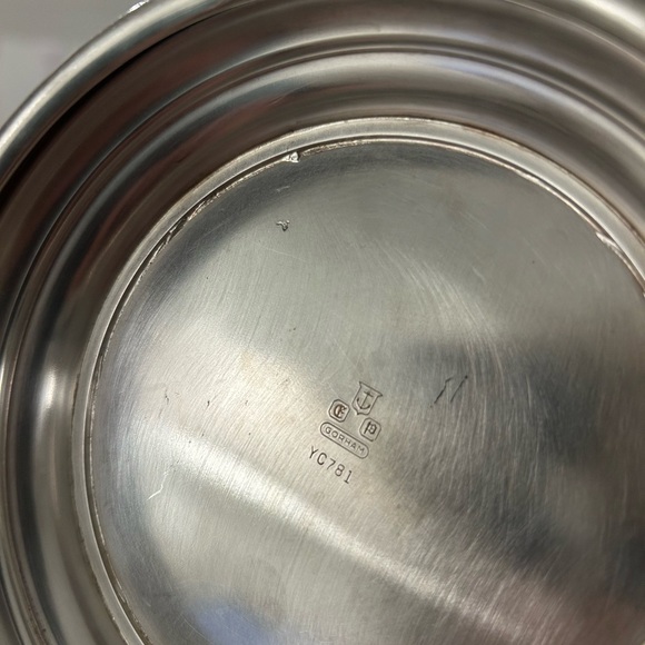 Gorham Silver Plated Bowl #YC781 - 9” Diameter - Picture 9 of 10